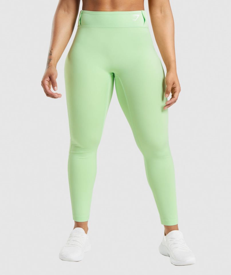 Women\'s Gymshark Sport Leggings Light Green | CA 0D1N73